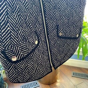 Women's Animal/Herringbone Puffer Vest